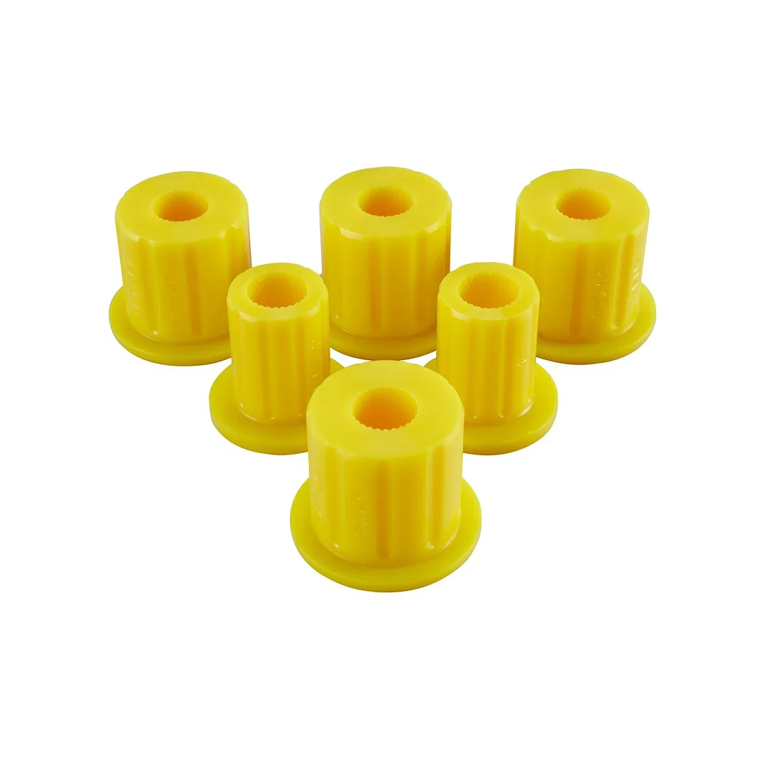 OMESB30 – ARB USA Leaf Spring Bushing, Yellow Polyurethane With Three Two Piece Bushing Sets Without Sleeve
